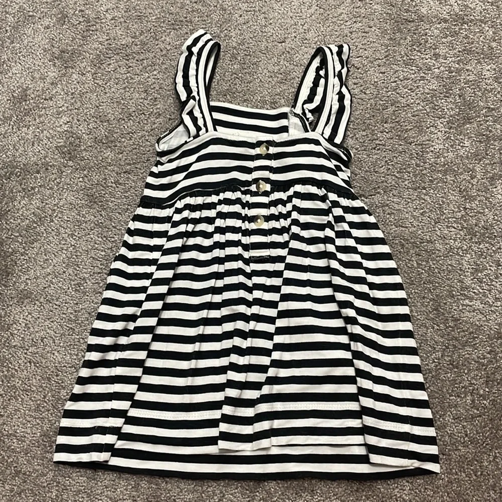 Kate Quinn Striped Pinafore Dress